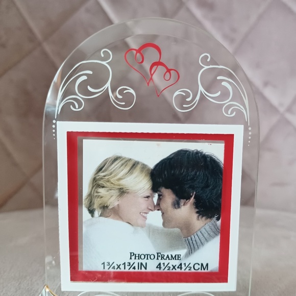 Glass Baron Forever In Love Frame with Glass Rose- Anniversary Gift - Picture 4 of 8